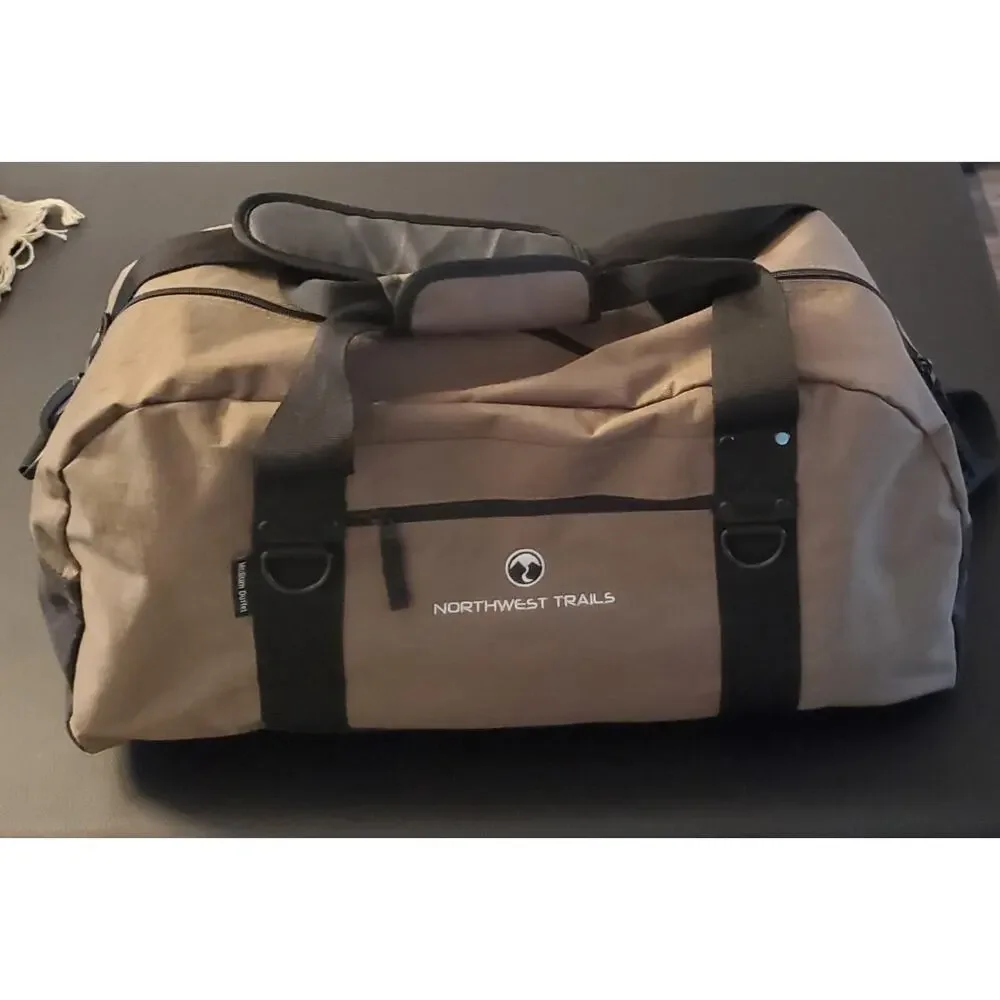 Northwest Trails Pair Of 2 Large Duffel Bags ,20” & 16